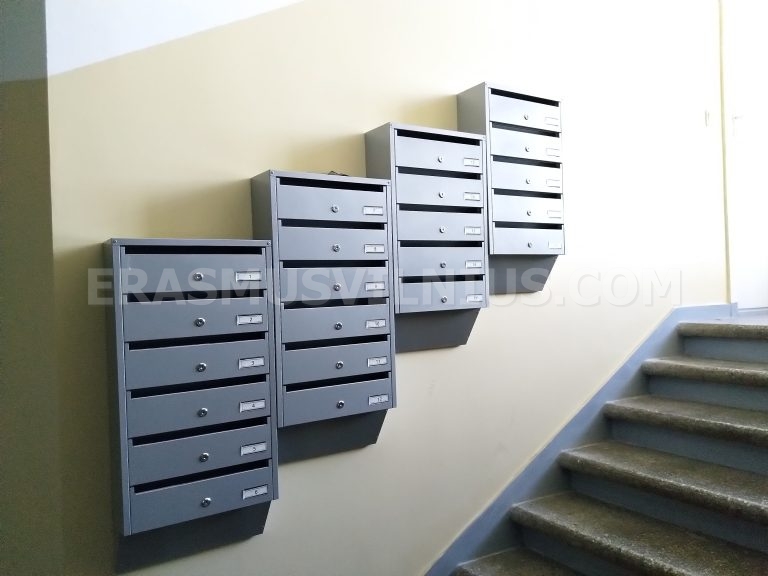 Dachfensterblick auf Kirchtürme der Altstadt von Vilnius im Sommer