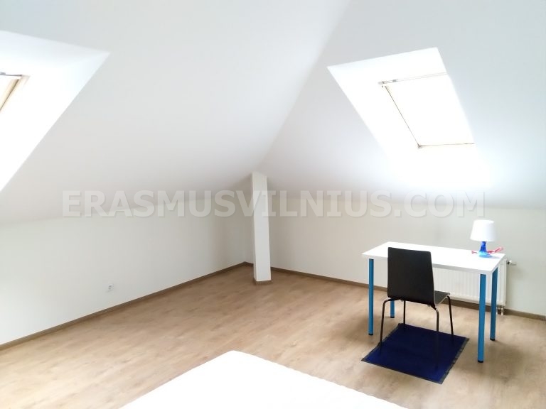 Flur der Wohnung 4 zwischen Schlafzimmern und Gemeinschaftsräumen