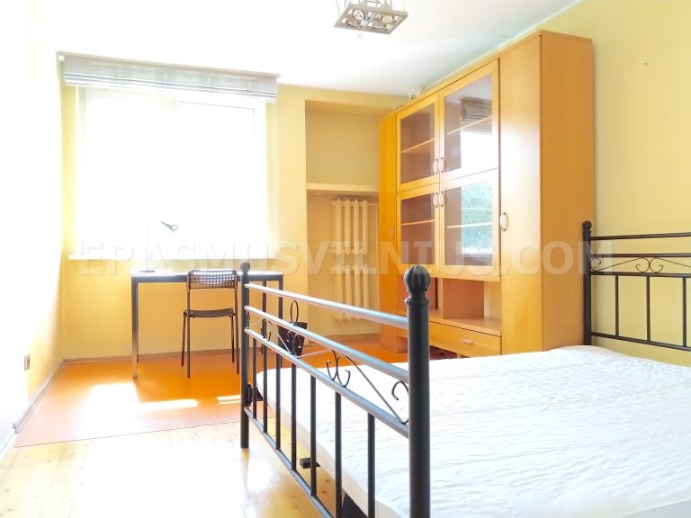 Zweiter Balkon in 4-Zimmer-Erasmus-Wohnung, Vilnius
