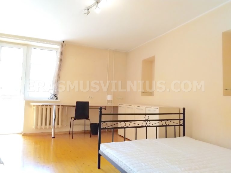 Badezimmer mit Dusche und Badewanne in Wohnung 1, Kauno gatvė